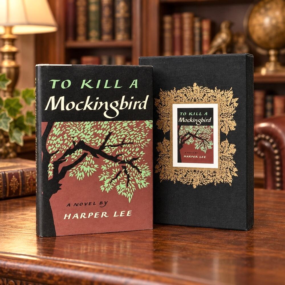 Harper Lee To Kill a Mockingbird Deluxe Slipcase Hardcover 2015 1st Printing